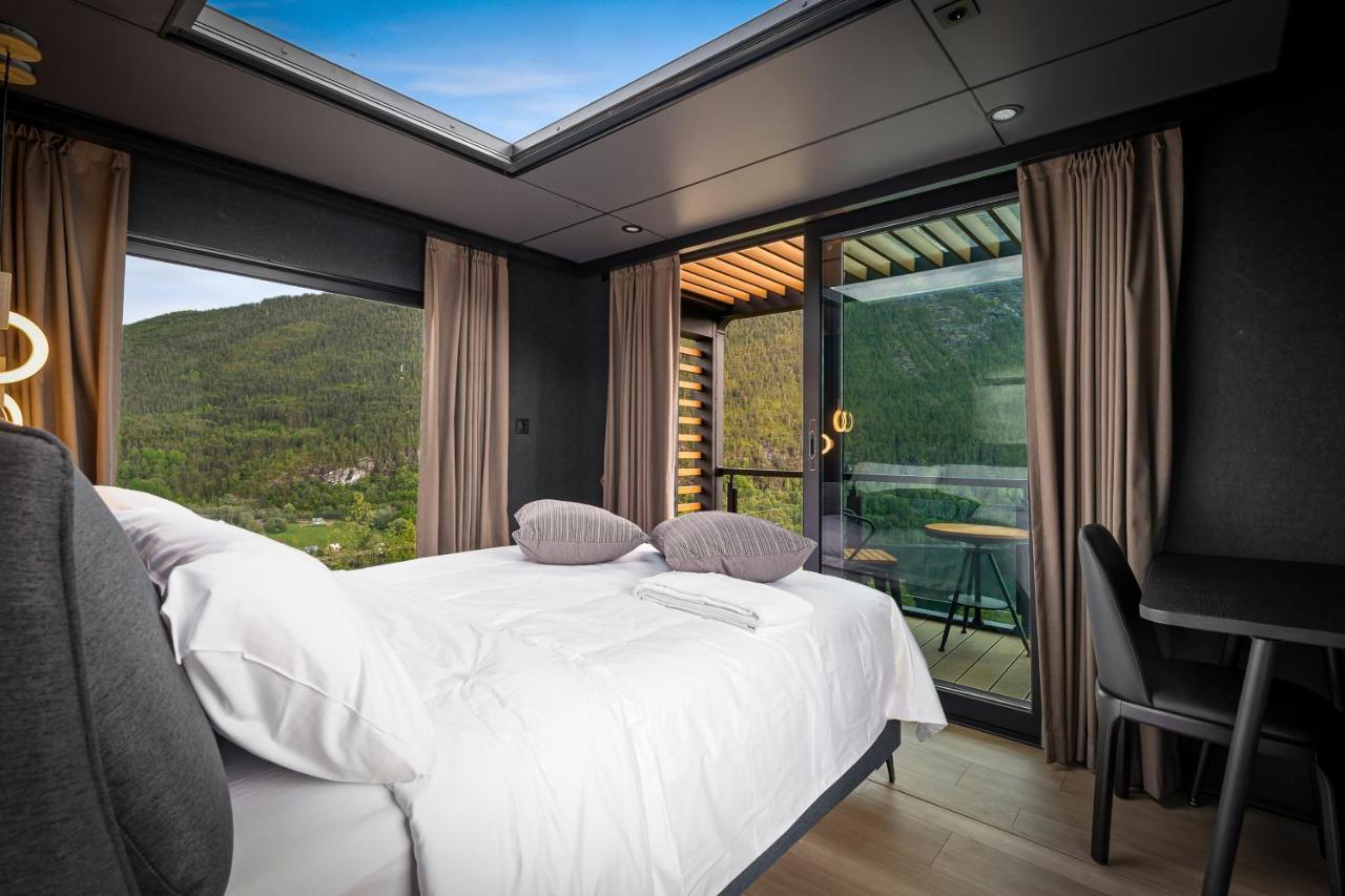 Sogndal Fjordpanorama - The View Villa Exteriör bild